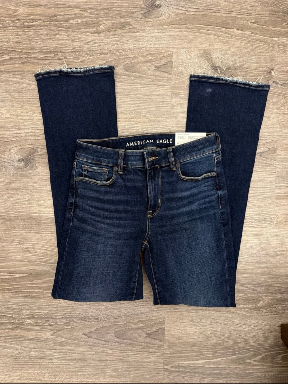 American Eagle Women's high rise skinny kick jeans